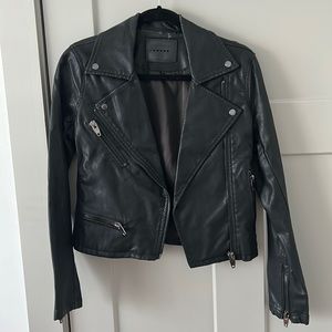 Blank NYC ‘vegan leather’ jacket - XS